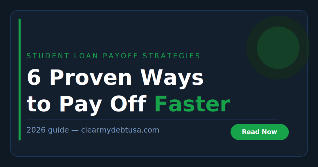 student loan payoff strategies comparison 2026